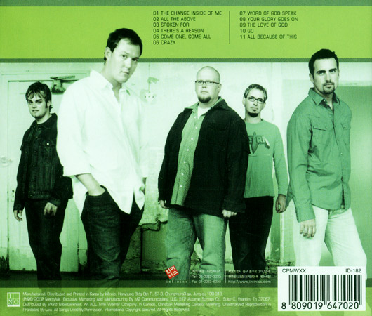 MercyMe - Spoken For (CD)